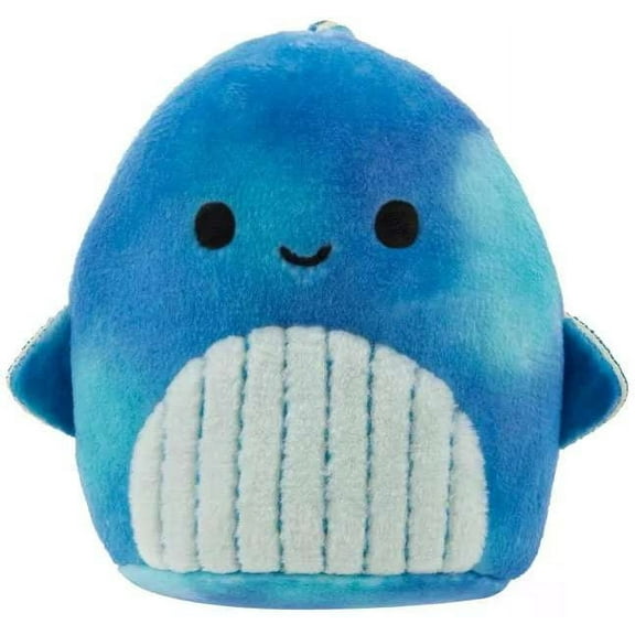 Squishmallows Squishville! Cyan the Tie Dye Whale Mini Plush