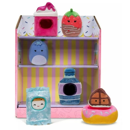 Squishmallows Squishville Grub Hub Plush Accessory Set