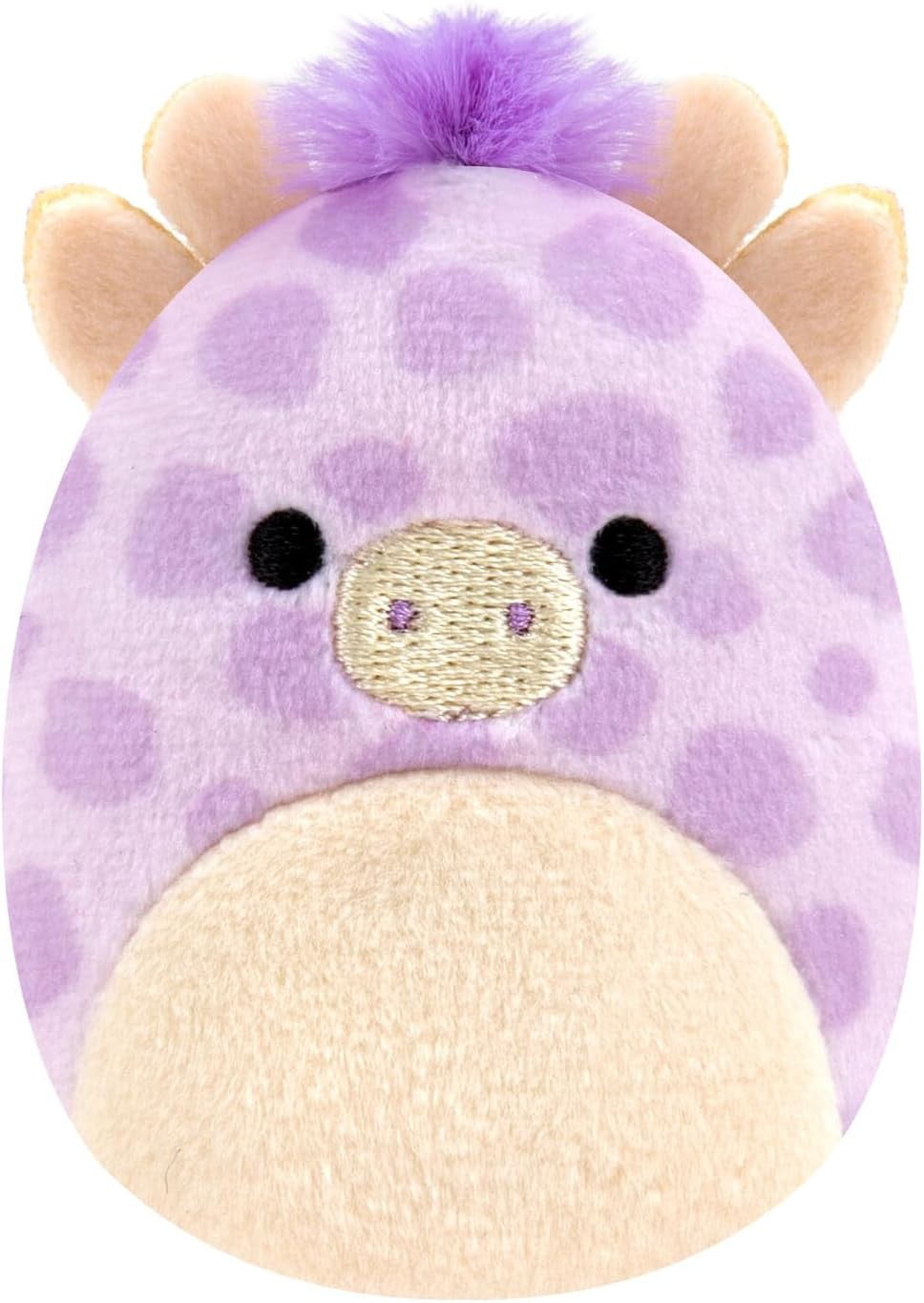 Squishmallows Squishville Jazzy the Giraffe Mini Stuffed Animal and Plush Toys, Super Soft