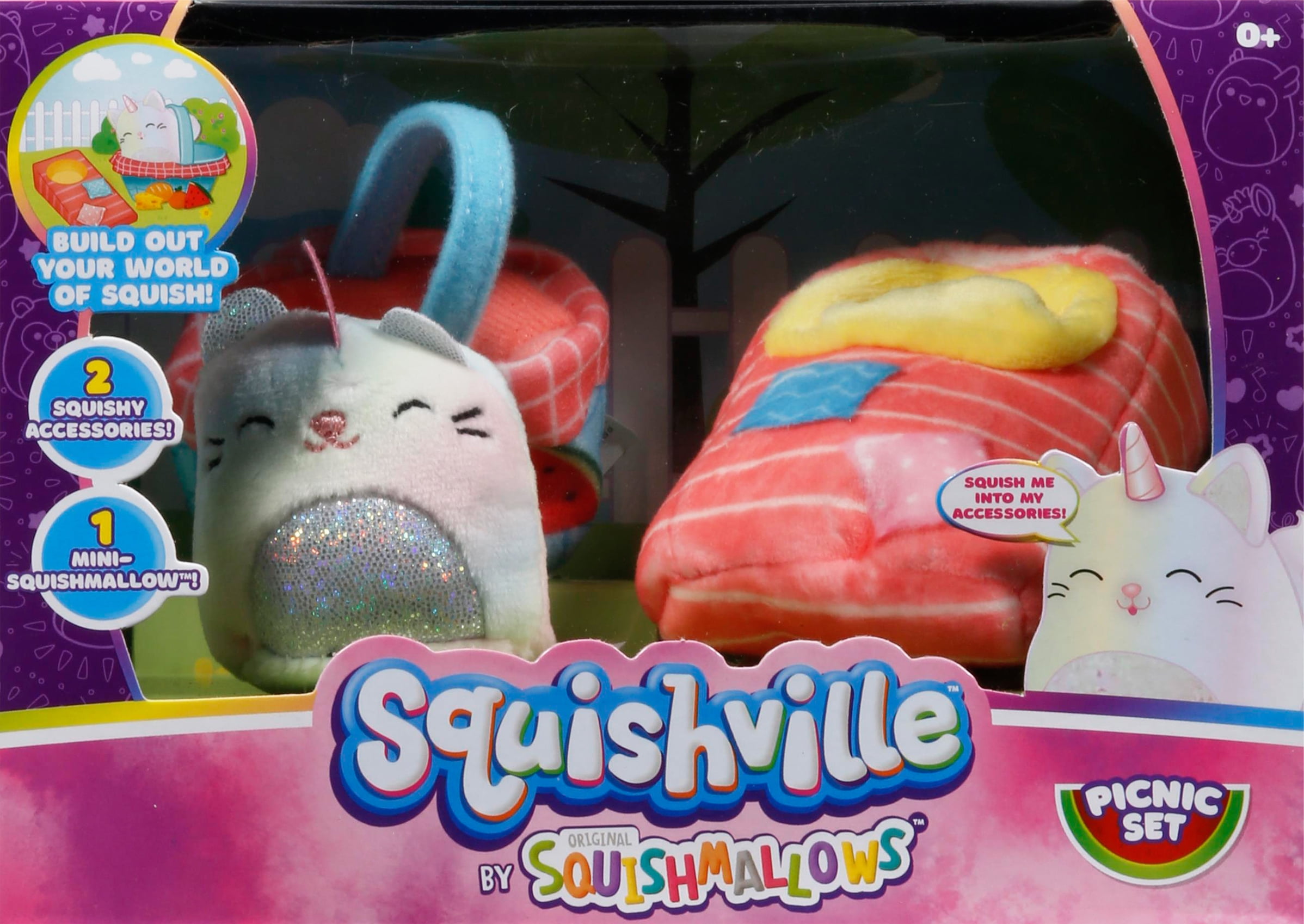 Squishville by The Original Squishmallows Holiday Calendar 24 Exclusive 2”  Plush