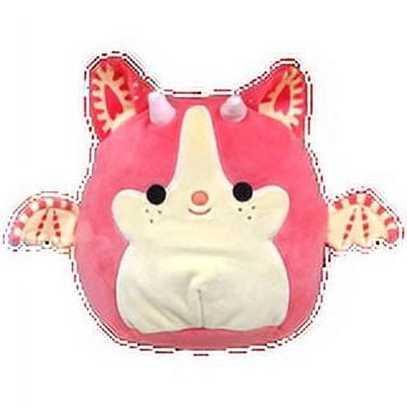 Squishmallows Strawberry Shortcake Adopt Me Bat Dragon, 8 Inches