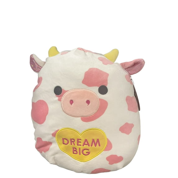 Squishmallows Stuffed Animals & Plush Toys, Evangelica the Cow, 12"