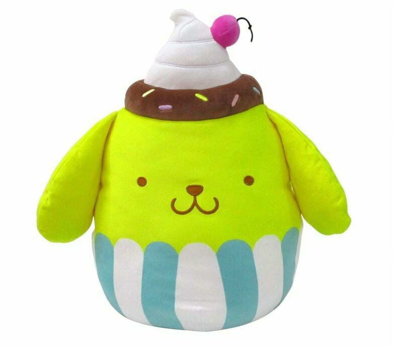 Peluche Sanrio Pompompurin Fluffy - 28 Cm - Marque Simcha.fr - Neuf Avec étiquettes