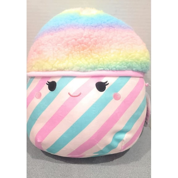 Squishmallows Stuffed Animals & Plush Toys, Pastel Gradient Cotton Candy, 11"