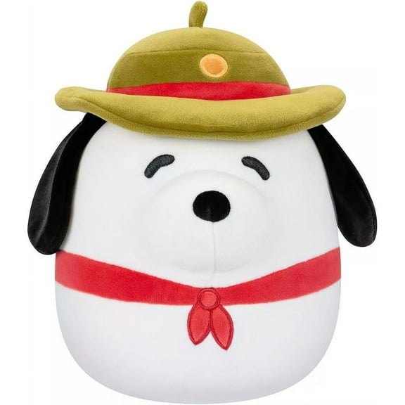 Squishmallows Stuffed Animals & Plush Toys, Snoopy Scout, 8"