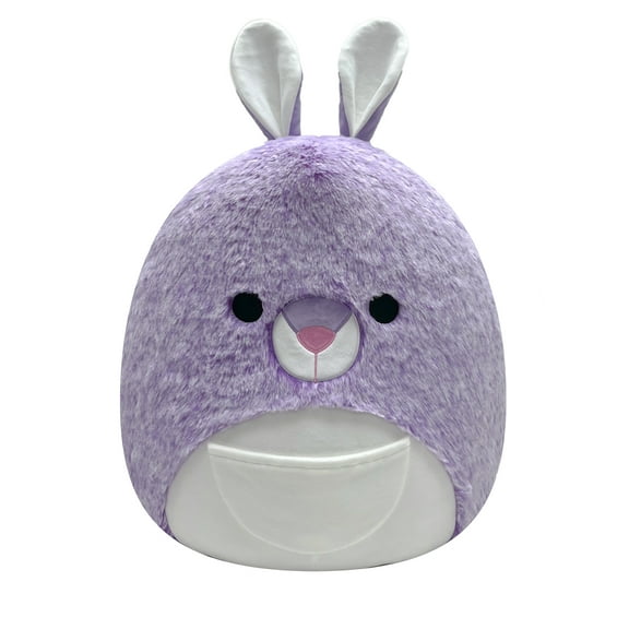 Squishmallows FuzzAMallow Official 12 inch Kiki the Purple Kangaroo - Child's Ultra Soft Stuffed Plush Toy