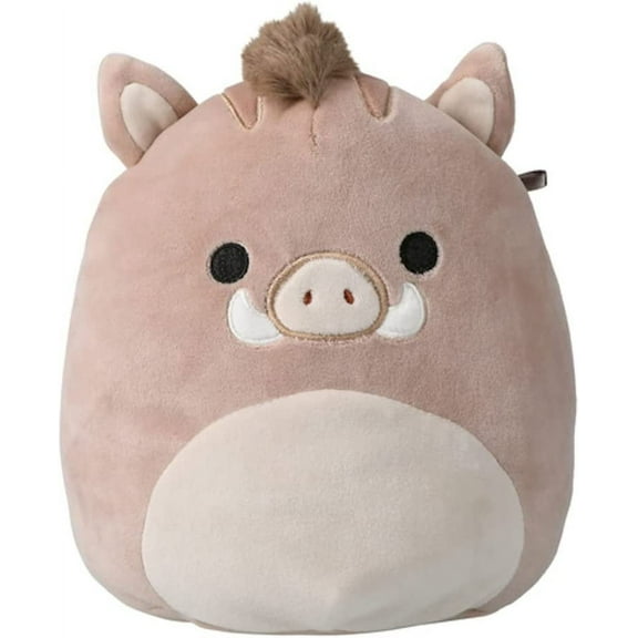Squishmallows Warren the Warhog Boar 7.5" Wildlife Squad Plush