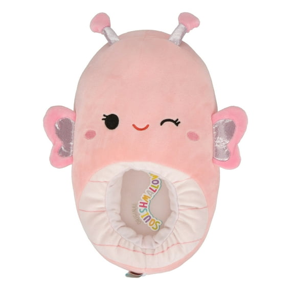 Squishmallows Women’s Maribel the Butterfly Indoor Step-in Slipper, Women’s Dual Sizes 7-12