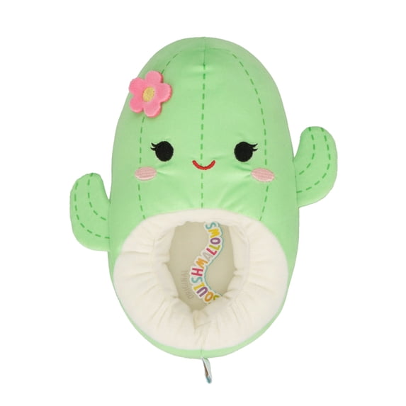 Squishmallows Women’s Maritza the Cactus Indoor Step-in Slipper, Women’s Dual Sizes 7-12