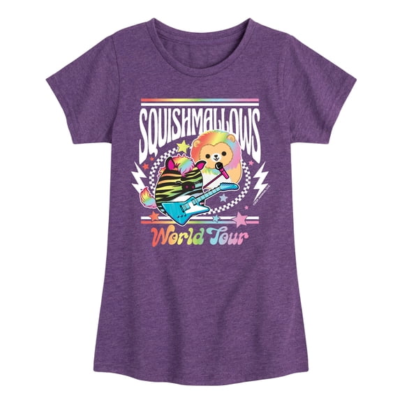 Squishmallows - World Tour - Youth Girls Short Sleeve T-Shirt