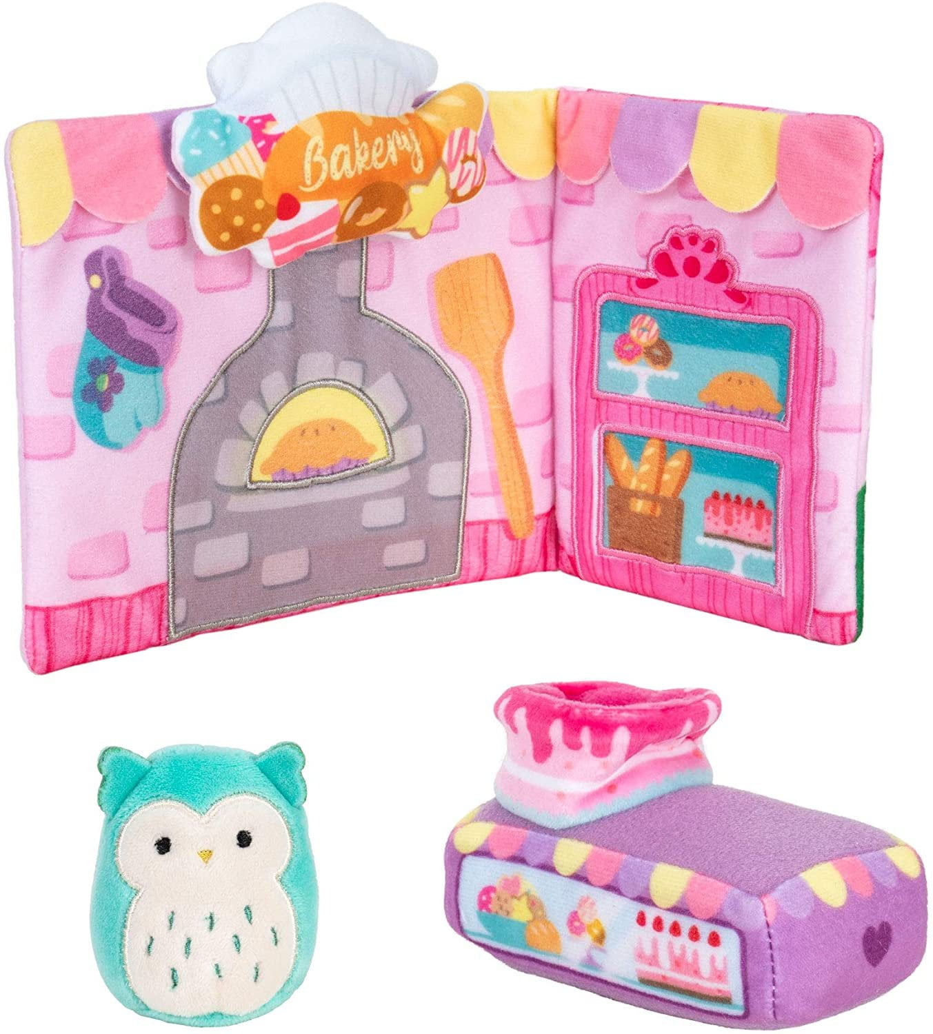 Squishville 8 inch Plush Bakery Play Scene - Walmart.com in 2023