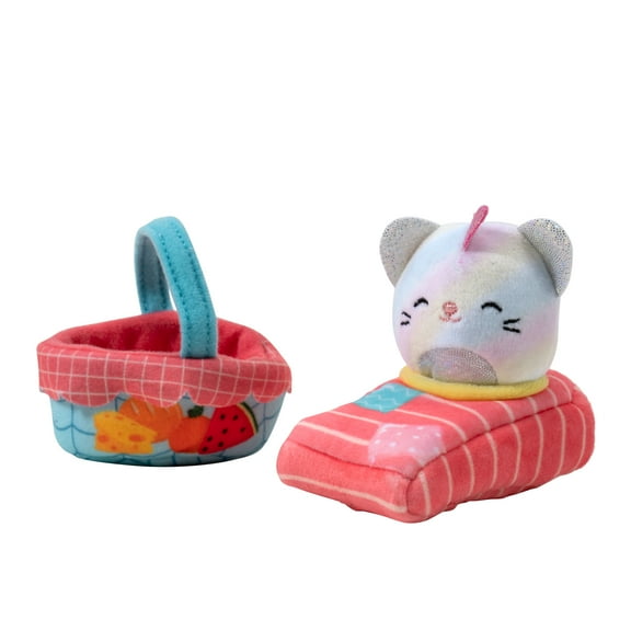 Squishville By Squishmallows 2" Mini Plush Picnic Set