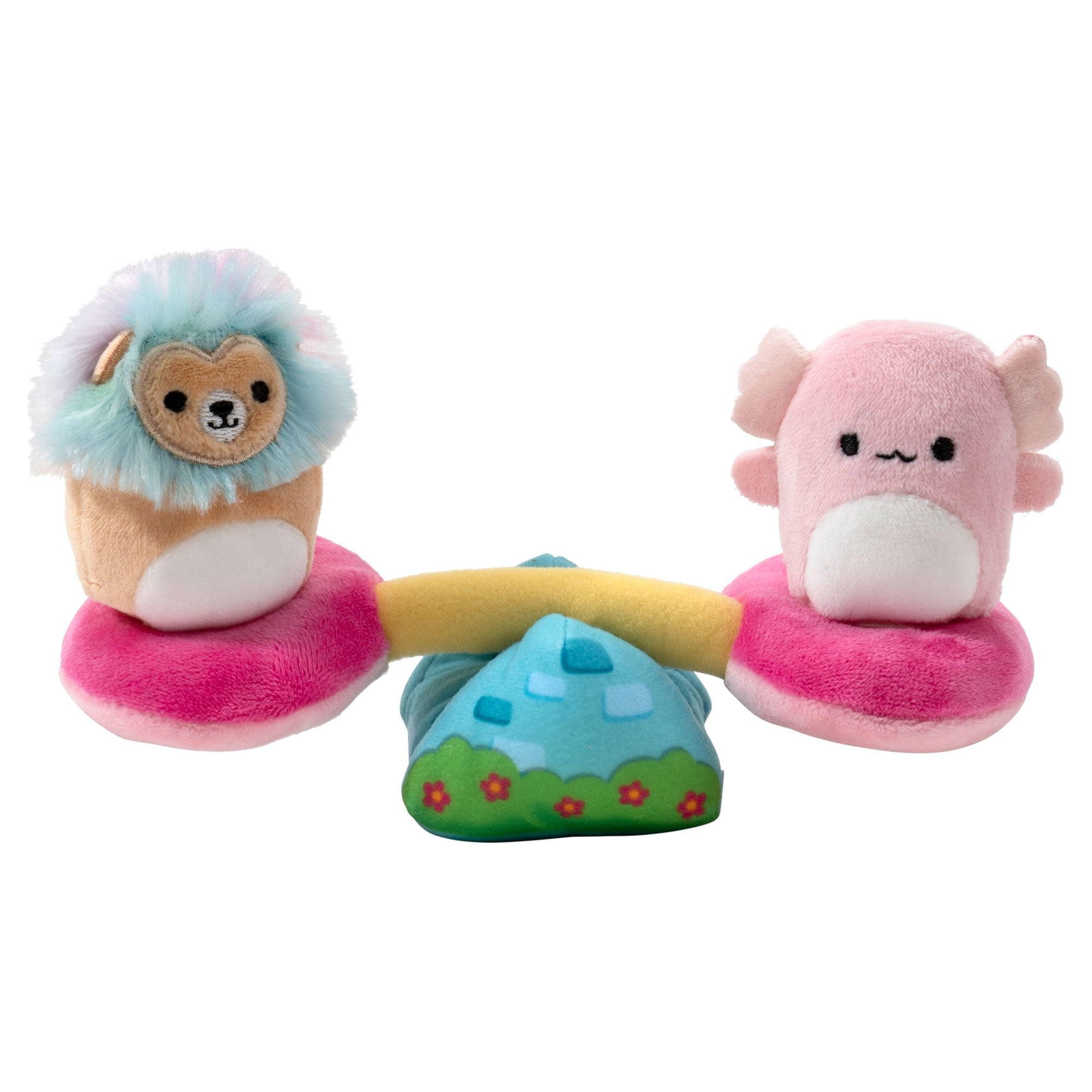  Squishville by Squishmallow Bakery Play Scene, 2” Winston Mini- Squishmallow, 8” Playset, 1 Plush Accessory, Marshmallow-Soft Animals,  Bakery Toy : Toys & Games