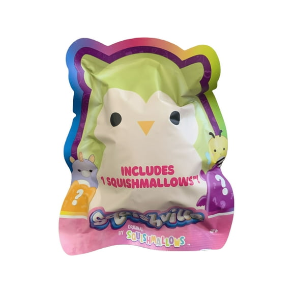 Official KellyToy Squishville Blind Bag Mystery Mini Squishmallow (Three Pack)