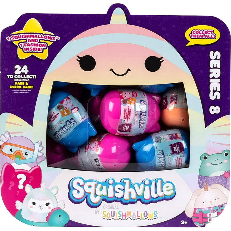 Squishville by Squishmallows, 24 Piece Eggs Set - Official
