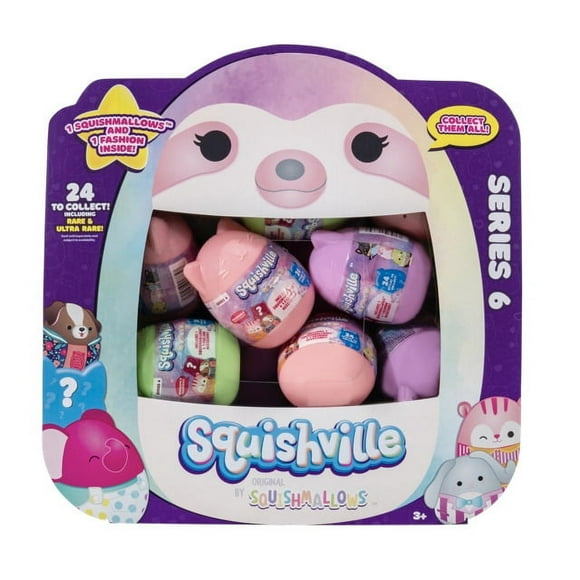 Squishville by Original Squishmallows Blind 2 inch Plush and Fashion Accessory Collectible