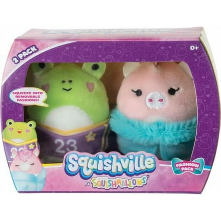 Squishville by Squishmallow Two Pack - 2 inch Mini Fashion Plush
