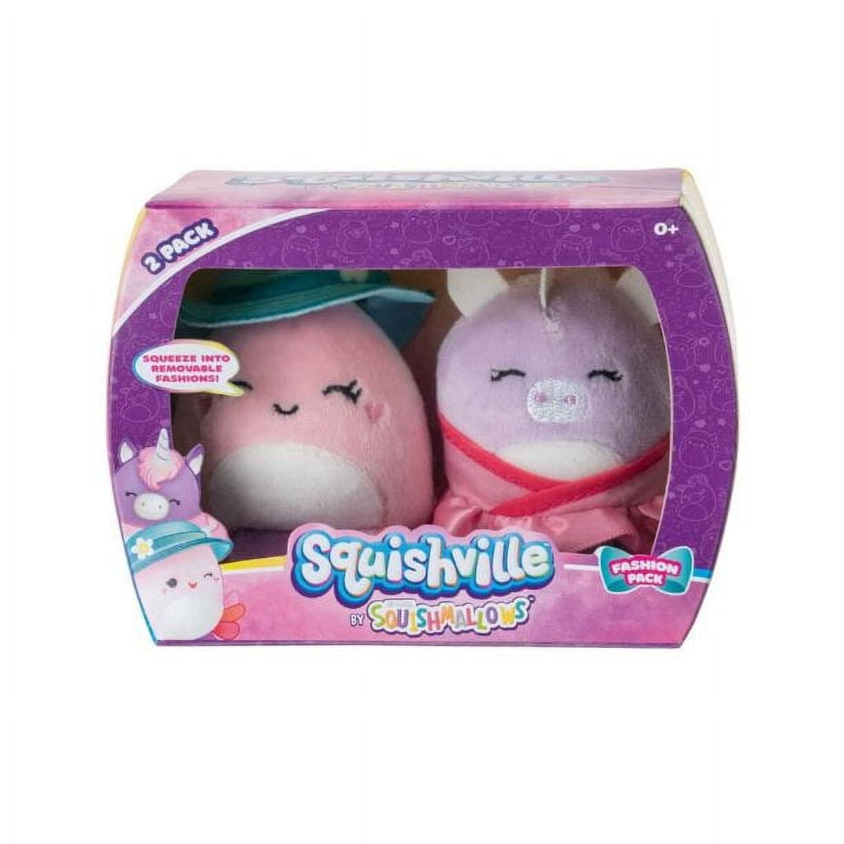 Jeanne and Ponderosa ~ Mini Fashion 2 Pack Squishville Plush ~ IN