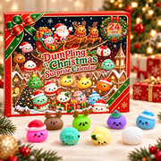 Squishy Advent Calendar 2026, 24-Day Christmas Gift with Mini Squishies