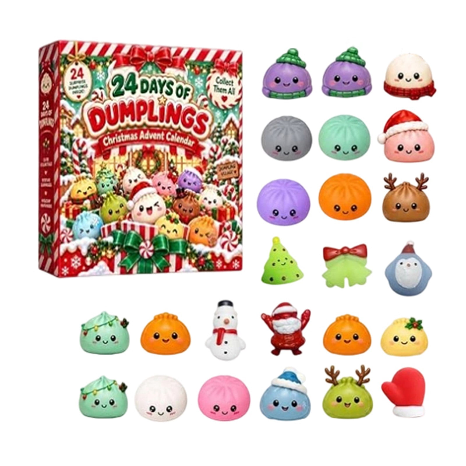 Squishy Advent Calendar 2026 Christmas Advent Countdown Blind 24 Days ...