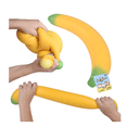 thumbnail image 1 of Squishy Banana Stress Ball Toy Slow-Rising Squeeze Fidget Toys for Party Favors, Easter Gift, 1 of 5