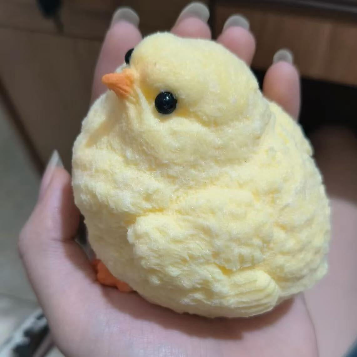 Squishy Chick Toy 6cm 60g Stress Relief Plush for Kids and Adults Relaxing Fun Anytime