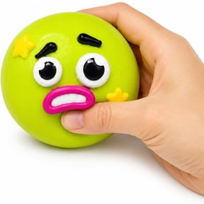 Squishy Curiosities Assorted Smushers - Ultra-Soft Slow Rising Stress Relief for Adults, Cute Quirky Sensory Fidget for Anxiety Relief, ADHD & Autism, Unique Office Desk Decor (Green)