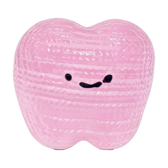 Squishy Cute Tooth Shaped Stress Relief Squeeze Toy, Cartoon Sensory Fidget Toy for Kids Adults, Soft Textured Decompression Hand Toy for Home Office Party Favor Gift