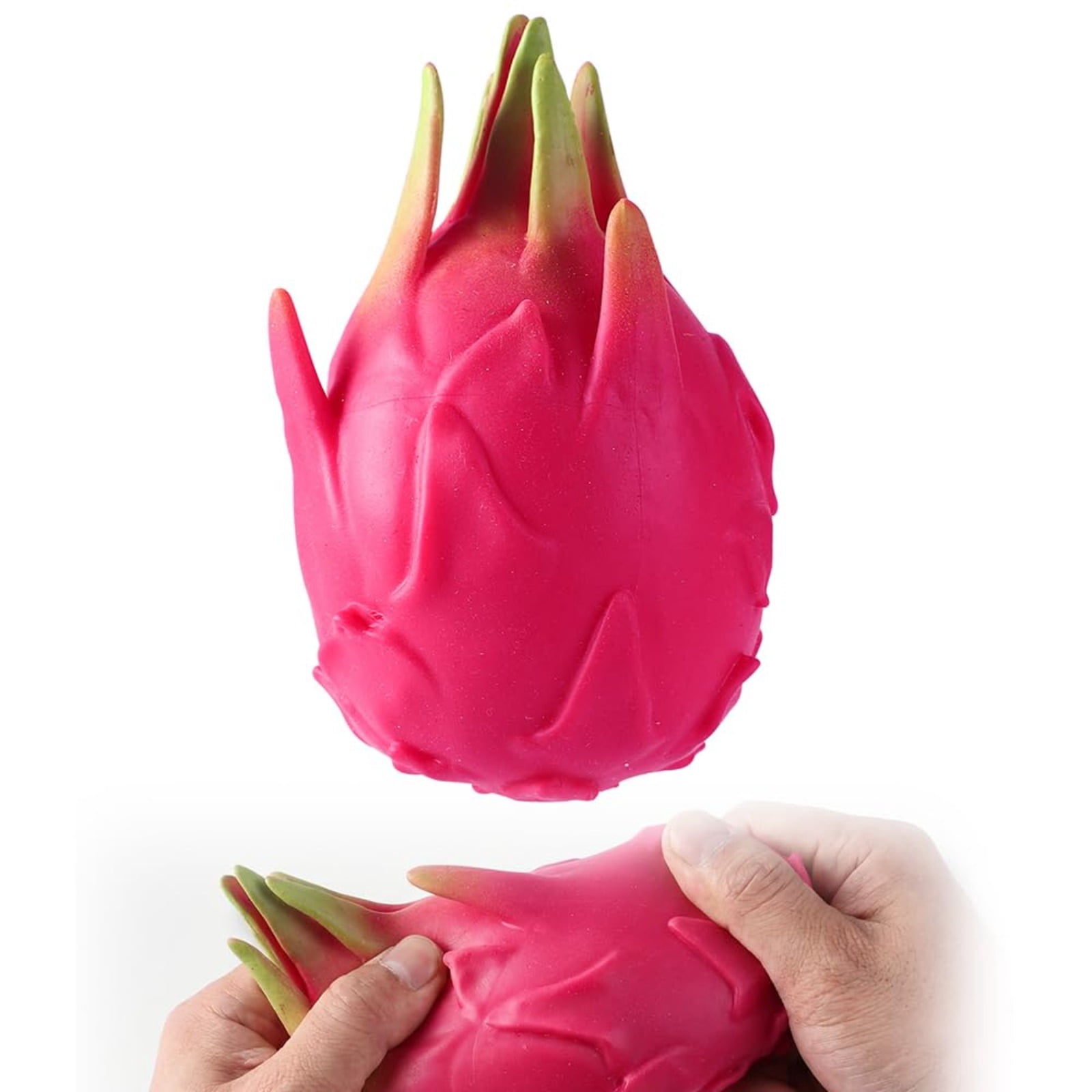 Squishy Dragon Fruit, Realistic Slow Rising Fruit Squishy for Adults