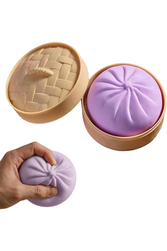 Squishy Dumpling with Box, 2 Inch