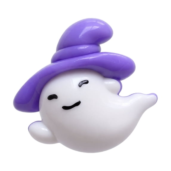 Witch Ghosts Squishy Fidget Squeeze Toy, Daily Pressure Relieving Sensory Toy, Compact Handheld Play Toy for Kids Adults, Desktop Display and Party Favor Supply(1PCS)