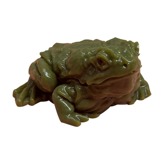 Squishy Frog Toy, Slow Rising Stress Reliever, Stress Relief Toy, Squeeze Fun, Stretch and Pull, Prank Realistic Frog Toy