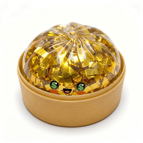 Squishy Glitter Dumpling, Random Golden Ticket Edition Style