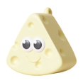 thumbnail image 1 of Simulated Cheese Squishy Hand‑Squeezable Fidget Play Toy, Slow‑Rise Anxiety Relief Sensory Toy, Portable Decompression Toy for Boys Girls, Office Classroom & Celebration Gift(1PCS), 1 of 5