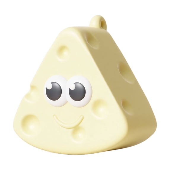 Simulated Cheese Squishy Hand‑Squeezable Fidget Play Toy, Slow‑Rise Anxiety Relief Sensory Toy, Portable Decompression Toy for Boys Girls, Office Classroom & Celebration Gift(1PCS)