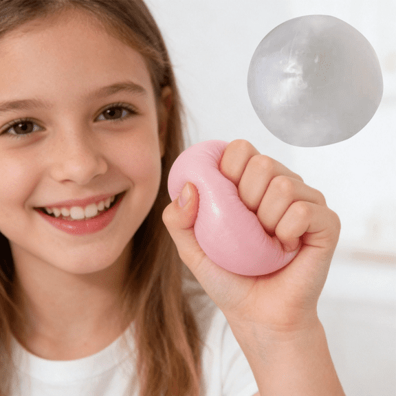 Squishy Kit Maker, Blank Stress Ball Skin, Empty Ball Skin Set With Lids For Personalized Reusable Squeeze Toy Projects, For Home Class Craft And Gifting, 1 Pcs, S