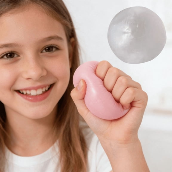 Squishy Kit Maker, DIY Ball With Empty Skin & Lids, Elastic Clear Shells, Build Personalized Squeeze Ball For Leisure Craft Projects（1 pc -M）
