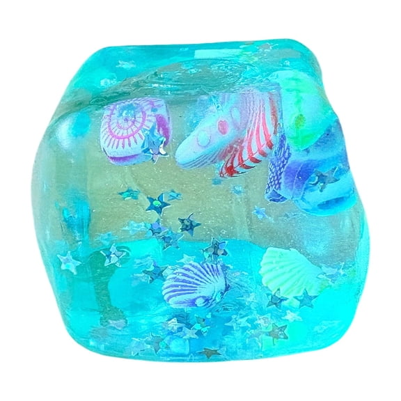 Squishy Magic Cube Squeezy ball for Stress Relief,Stereo Cartoon Block Figure,Fidget Sensory balls for Adults,Slow Rising Squishy Fidget balls for stress relief 3cm*6cm3cm*3cm 1pc