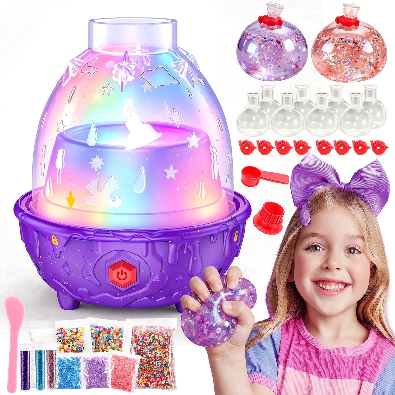 Craft Kit for  Girls Age 6-8, Making Machine Craft Kit for Kids ,DIY Stress Relief Toy Gifts for 5 6 7 8 Year Old Boys Girls Gift 6-12
