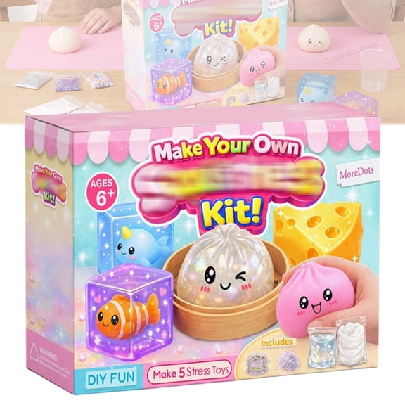Squishy Making Kit DIY Squishy Making Kits Make Your Own Squishy Kit Squishy Dumpling Squishy Maker Dumpling Squishy Mini Dumpling Squishy Cheese Glitter Cube Squishy Making Toys for Teens Adults