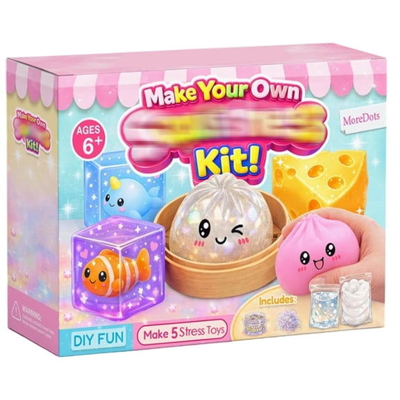 Squishy Making Kit DIY Squishy Making Kits Make Your Own Squishy Kit Squishy Maker Mini Dumpling Squishy Dumpling Squishy Squishy Dumpling Cheese Glitter Cube Squishies DIY Craft Set for Kids 8-12