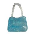 thumbnail image 1 of Squishy Mini Handbag Stress Relief Squeeze Toy, Transparent Glitter Filled Purse Shaped Sensory Fidget Toy for Kids Adults, Soft Decompression Hand Toy for Party Favor Gift, 1 of 4
