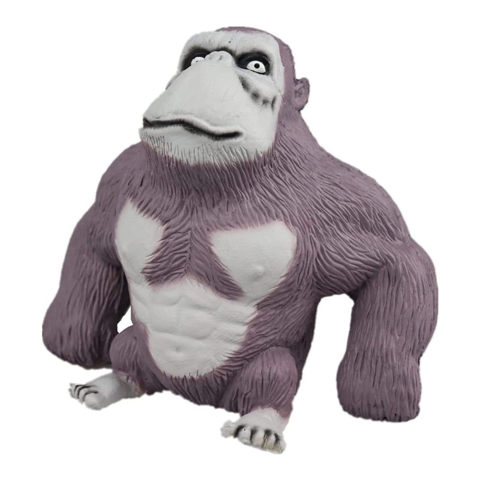 Latex Monkey Gorilla Toys, Figurine Gorilla Stretch Gorilla Figurine  Gorilla Roi pour Enfants à partir de 5 Ans des Figurines de Monstres Jouet Jungle  Figurine Animale Collecteur de Jour Enfant : 