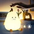 thumbnail image 1 of YIIYRY Squishy Night Light for Kids,Rechargeable Dimmable Timer Cute Night Light,Bedside Touch Table Lamp,Silicone 3 Level Soft Night Lamps Gift for Bedroom Kids Room Decor,Christmas Decor, 1 of 13