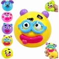 thumbnail image 1 of Squishy - Novelty Face Squeeze Toys, Durable Material Party Favor for Birthdays & Get-Togethers,Cheese Squishy,Slow Rising Squishing Butter Stick(Random one), 1 of 8