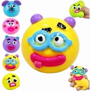 Squishy - Novelty Face Squeeze Toys, Durable Material Party Favor for Birthdays & Get-Togethers,Cheese Squishy,Slow Rising Squishing Butter StickRandom one