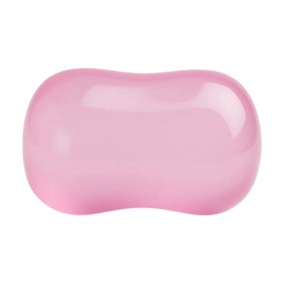 Squishy Relaxation Toy with Smooth Macaron Finish and Soft Squeeze Design, Pink, for Office and Desk Use, Squeeze Toy