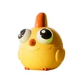 thumbnail image 1 of Squishy Relaxation Toys with Pop-Out Eyes and Slow Rising Design, 3.5 Inch Yellow Chick, for Kids and Adults, Squeeze Toy, 1 of 3