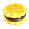 thumbnail image 1 of Squishy Relaxing Squeeze Fidget Toy, Hand‑operated Decompression Sensory Toy, Lightweight Portable Play Toy for Children Teens, Travel Use and Reward Gift Option(Simulated Sandwich Waffle), 1 of 4