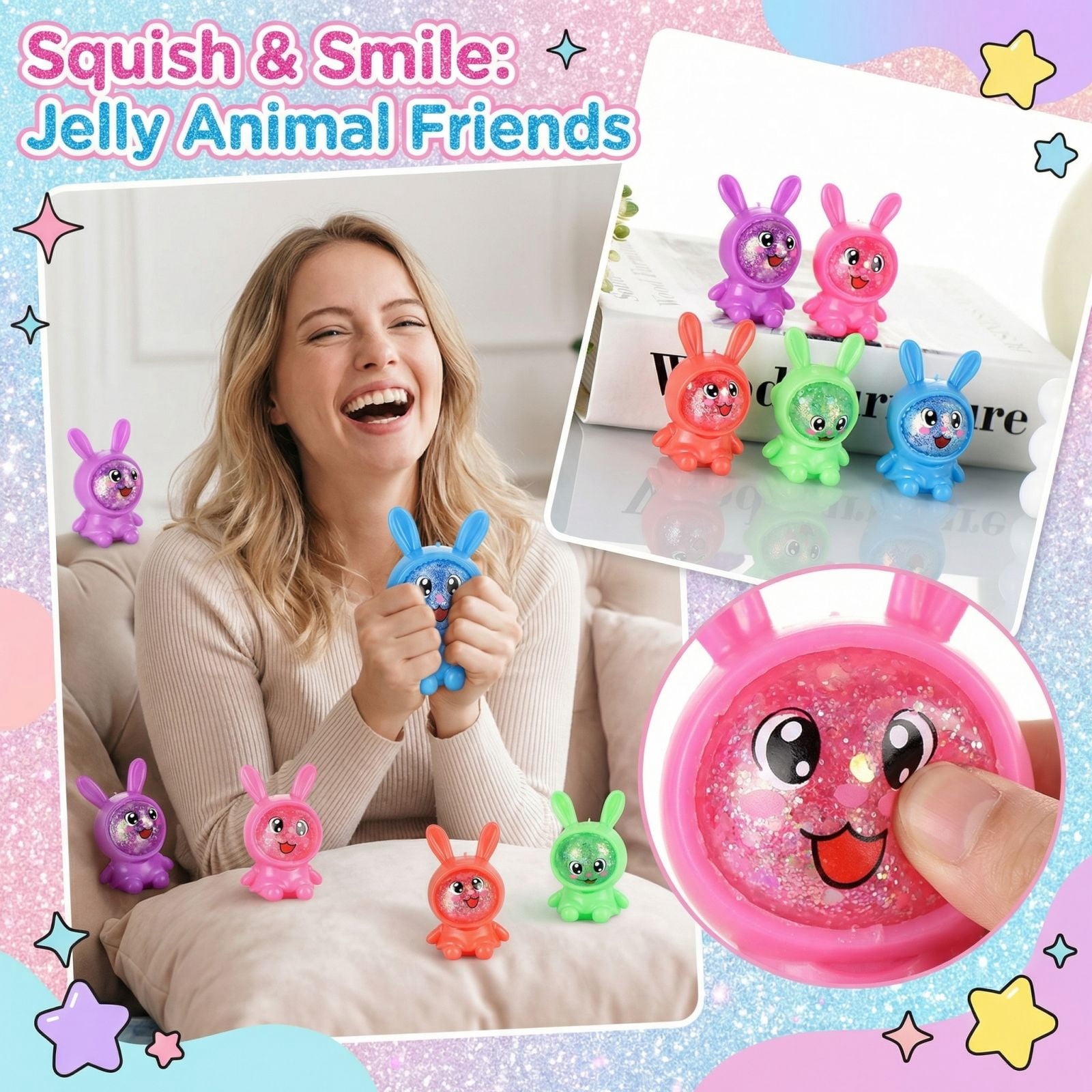 Squishy Sensory toys, Stress toys Adults, Adhd Fidget toys Adults ...
